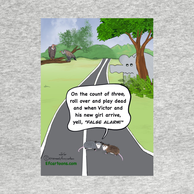 ‘Possum Pranks by Enormously Funny Cartoons